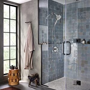 Moen N400H0CH Quattro Handheld Four Unique Shower Experiences and Magnetix Dock, Chrome