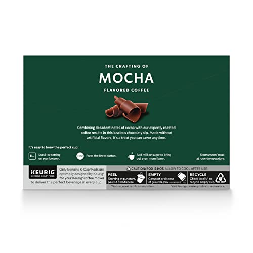 Starbucks Flavored K-Cup Coffee Pods — Mocha Caffè Latte for Keurig Brewers — 1 box (10 pods)