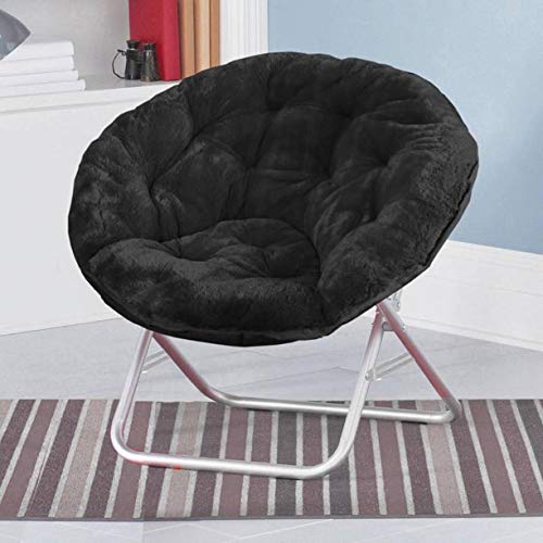 Mainstay Saucer Chair, (1, Black)