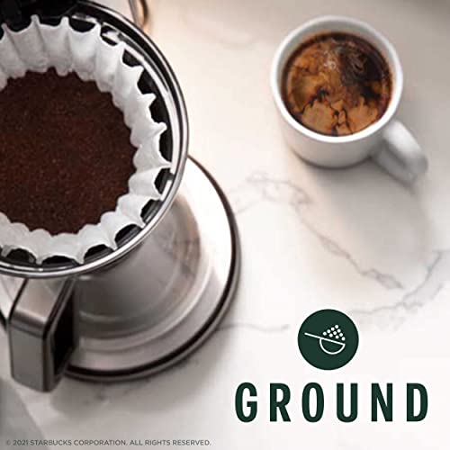 Starbucks Ground Coffeeâ€”Medium Roast Coffeeâ€”Decaf Pike Place Roastâ€”100% Arabicaâ€”6 bags (12 oz each)