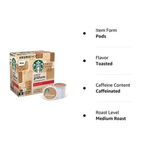 Starbucks Coffee Toasted Graham 16 Count Single Cup Pods