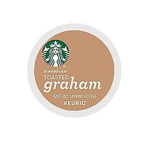 Starbucks Coffee Toasted Graham 16 Count Single Cup Pods