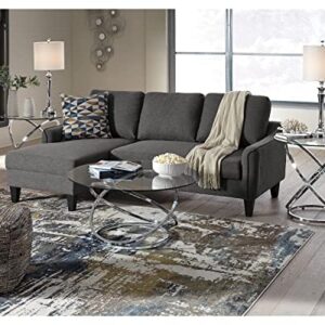 Signature Design by Ashley Hollynyx Contemporary Round 3-Piece Occasional Table Set, Includes Coffee Table and 2 End Tables, Chrome