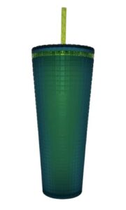 starbucks green jelly acrylic grid tumbler limited edition 2022 24oz