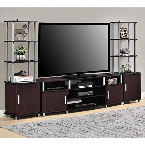 Ameriwood Home Carson TV Stand for TVs up to 70", Cherry