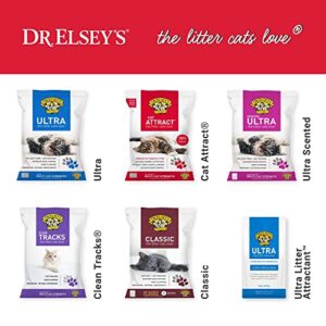 Dr. Elsey's Premium Clumping Cat Litter - Cat Attract - 99% Dust-Free, Low Tracking, Hard Clumping, Superior Odor Control, Natural Herbal Attractant, Unscented & Natural Ingredients, 40 lb