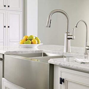 Moen S5520SRS Sip Transitional Cold Water Kitchen Beverage Faucet with Optional Filtration System, Spot Resist Stainless