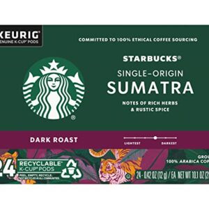 Starbucks 72 Count Sumatra Coffee, 0.41 Ounce