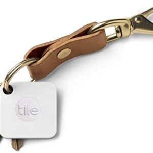 Tile Mate (2016) - 1 Pack - Bluetooth Tracker, Keys Finder and Item Locator for Keys, Bags and More; Water Resistant - Non-Retail Packaging