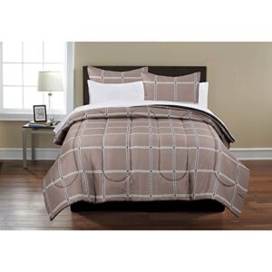 mainstays plaid bedding bed-in-a-bag