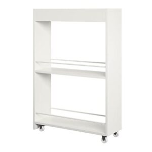 Ameriwood Home Trestle Laundry Cart, White