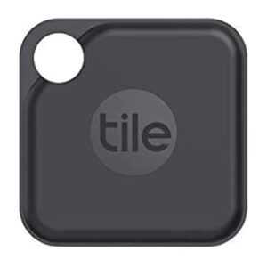 tile pro (2020) 1-pack – high performance bluetooth tracker, keys finder and item locator for keys, bags, and more; 400 ft range, water resistance and 1 year replaceable battery