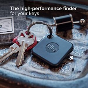 Tile Pro (2020) 1-pack - High Performance Bluetooth Tracker, Keys Finder and Item Locator for Keys, Bags, and More; 400 ft Range, Water Resistance and 1 Year Replaceable Battery