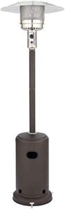 mainstay tall mocha patio heater