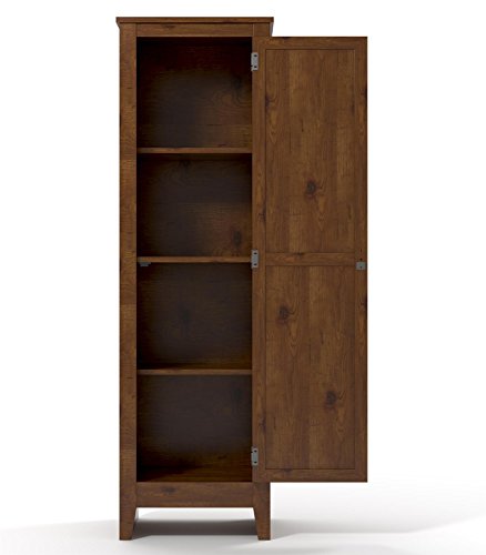 Ameriwood Home Single Door Pantry, Old Fashioned Pine