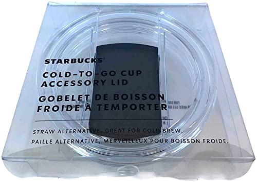 Starbucks Company Cold-To-Go Cup Accessory Lid Straw Alternative for Venti & Grande Tumbler