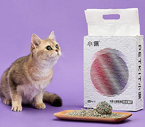 PETKIT PURAMAX Automatic Cat Litter Box with Water Dissolvable Cat Litter(1 Bag), Self-Cleaning Smart Cat Litter Box, Odor Free/App Control/Wi-Fi Connection