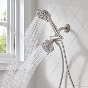 Moen 20016SRN Ignite Five-Function 3 3/4" Diameter Standard Spray Head with Handheld Shower, Silver