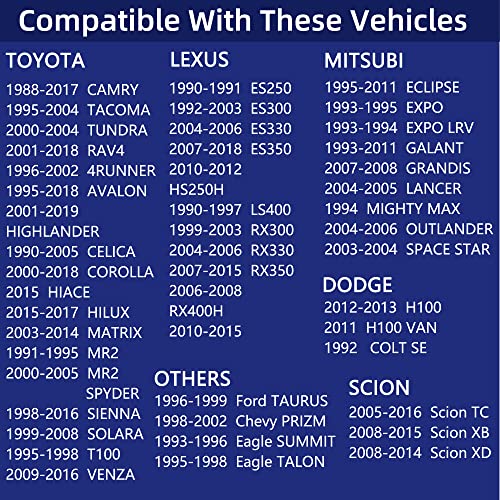 Engine Thermostat For Toyota Tacoma Tundra Camry 4Runner RAV4 Corolla Avalon Highlander Matrix Spyder Sienna Solara Venza & Lexus ES300 ES300 ES330 GS300 IS300 LS400 RX300 RX330,90916-03129,90916A3003