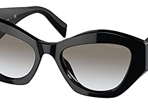 Prada PR 07YS Black/Grey Gradient One Size