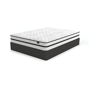 Signature Design by Ashley Chime 10 Inch Medium Firm Hybrid Mattress, CertiPUR-US Certified Foam, King