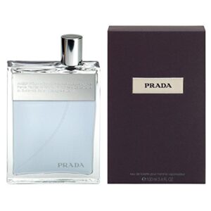 prada amber pour homme cologne for men 3.4 fl oz eau de toilette spray