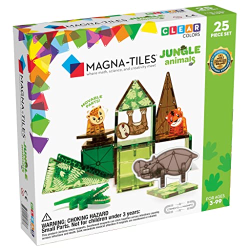 Magna Tiles® Jungle Animals 25 Piece Set