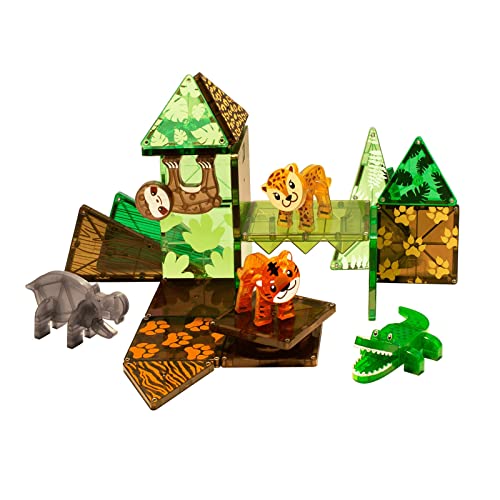 Magna Tiles® Jungle Animals 25 Piece Set