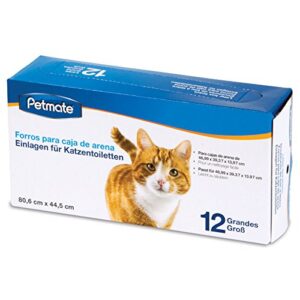 Petmate Large Litter Pan Liners, 12 Pack