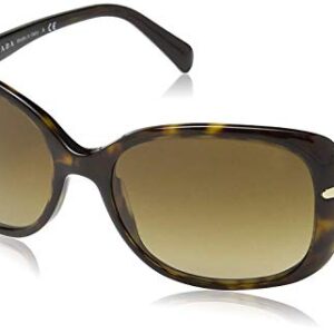 Prada SPR 08O 2AU-6S1 Havana Sunglasses SPR08O - 57mm