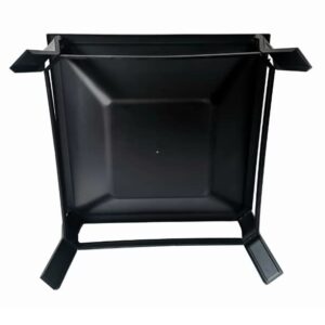 MADENA Mainstays Greyson 30” Square Wood Burning Fire Pit with Mesh Screen,MS49-096-035-01
