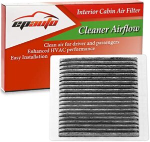 epauto cp138 (cf10138) replacement for toyota/lexus premium cabin air filter includes activated carbon