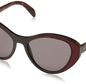 Prada Sunglasses Brown Frame, Brown Lenses, 55MM