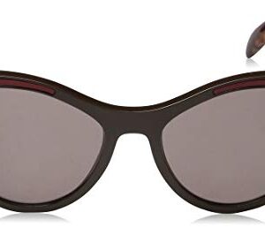 Prada Sunglasses Brown Frame, Brown Lenses, 55MM