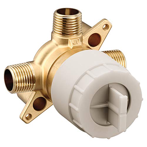 Moen U130CI M-CORE 3-Series 3 Port Shower Mixing Valve with CC/IPC Connections, or Unfinished