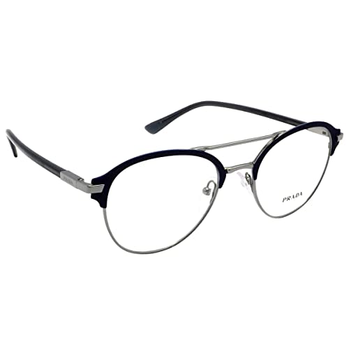 Prada PR 61WV Men's Eyeglasses Matte Baltic/Gunmetal 51