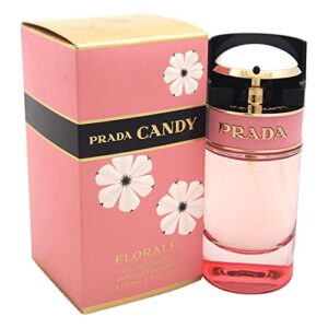 prada candy florale eau de toilette spray, 1.7 ounce