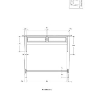 Great Book of Shop Drawings for Craftsman Furniture, Revised & Expanded Second Edition: Authentic and Fully Detailed Plans for 61 Classic Pieces (Fox Chapel Publishing) Complete Full-Perspective Views