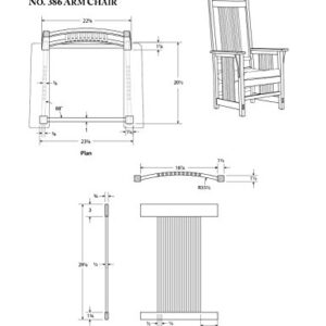 Great Book of Shop Drawings for Craftsman Furniture, Revised & Expanded Second Edition: Authentic and Fully Detailed Plans for 61 Classic Pieces (Fox Chapel Publishing) Complete Full-Perspective Views