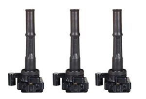 ena set of 3 ignition coil pack compatible with toyota tacoma tundra 4runner t100 3.4l v6 replacement for 90919-02212 c1041 uf156 uf-156