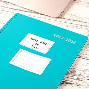 Monthly Planner 2023-2024 - 2023-2024 Monthly Planner from Jul. 2023 to Dec. 2024, 8.5" x 11", 18-Month Planner with Tabs, Pocket, Label, Contacts and Passwords, Twin-Wire Binding, 3 Pack - Teal by Artfan