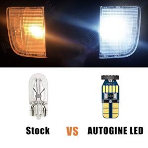 AUTOGINE White LED Interior Lights Kit for Toyota RAV4 2016 2017 2018 2019 2020 2021 Super Bright 6000K Interior LED Lights Bulbs Package + Install Tool