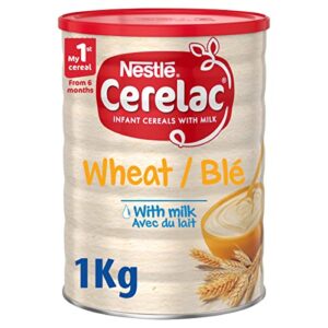 nestle cerelac, wheat with milk, 2.2-pound