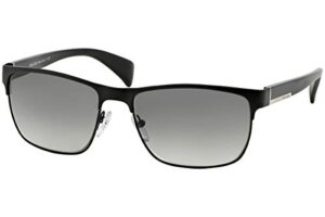 prada sunglasses – pr51os / frame: matte black lens: grey gradient,58mm