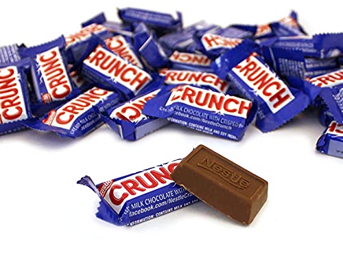 Nestle Crunch Minis 5 pounds bulk Crunch Bars