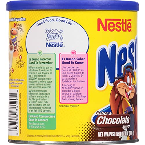 Nesquik Chocolate Powder 14.1 oz