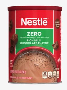 nestle hot cocoa fat free canister – 3pc