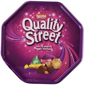 nestle quality street 650g tub of assorted wrapped chocolates