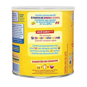 Nestle Farinha Lactea Cereal Flour 400g (14.11 Oz)