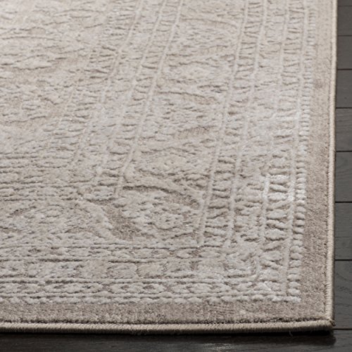 SAFAVIEH Reflection Collection 8' x 10' Beige/Cream RFT668A Vintage Distressed Area Rug